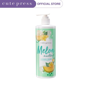 CUTE PRESS ครีมอาบน้ำ MELON MOCKTAIL SHOWER CREAM 490 ml