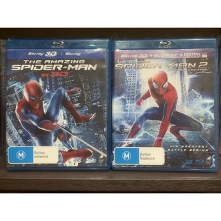 The Amazing Spider-Man 1-2 แผ่น Blu-ray 3D แท้