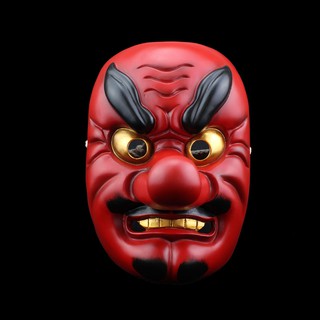 หน้ากาก Noh Tengu ของญี่ปุ่น Buddhist Prajna Dress Up Tattoo COS Samurai Mask Resin Mask