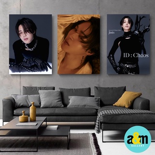 Kayu HIASAN DINDING โปสเตอร์ไม้ JIMIN BTS CHAOS VERSION I Wall Hanging Room Decoration I Wood Poster K-POP ตกแต่งห้อง - A&amp;M