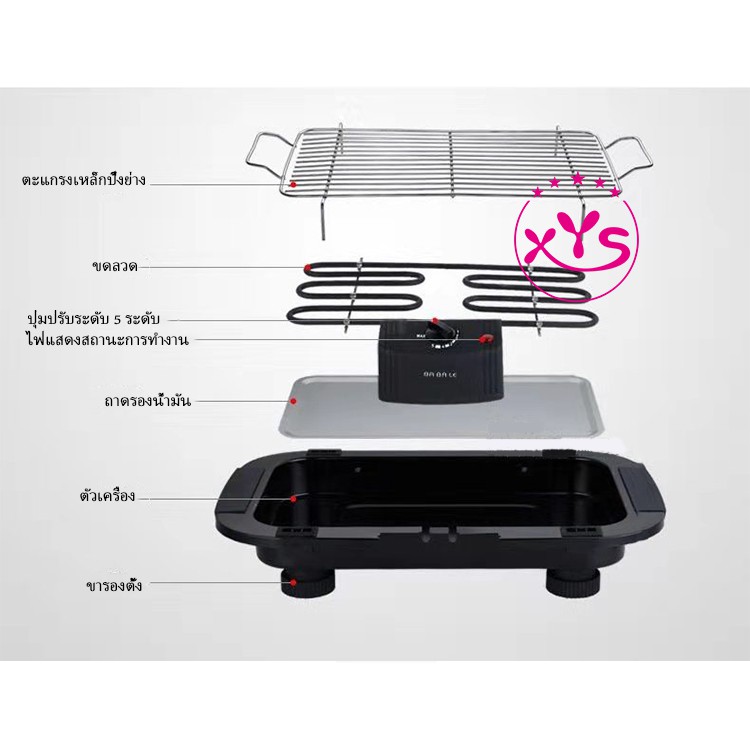 เตาย่าง-เตาย่างไฟฟ้า-barbecue-เตาไฟฟ้า-บาร์บีคิว-เตาย่างบาร์บีคิว