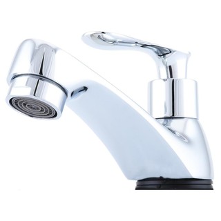 ก๊อกอ่างล้างหน้า ก๊อกอ่างล้างหน้าเดี่ยว HANG BF-144 สีโครม ก๊อกน้ำ ห้องน้ำ SINGLE LEVER BASIN FAUCET HANG BF-144 CHROME