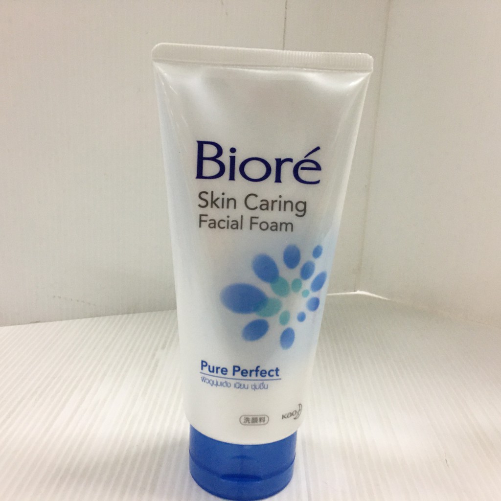 biore-skin-caring-pure-perfect-facial-foam-บิโอเร-สกิน-แคร์ริ่ง-เพียว-เพอร์เฟกต์-เฟเชี่ยล-โฟมล้างหน้า-100-กรัม