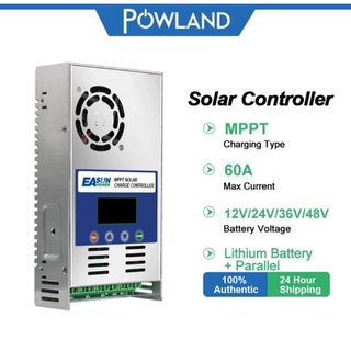 Solar Charge  Controller MPPT 60A  12/24/36/48V เครื่องควบคุมการชาร์จโซล่าเซล