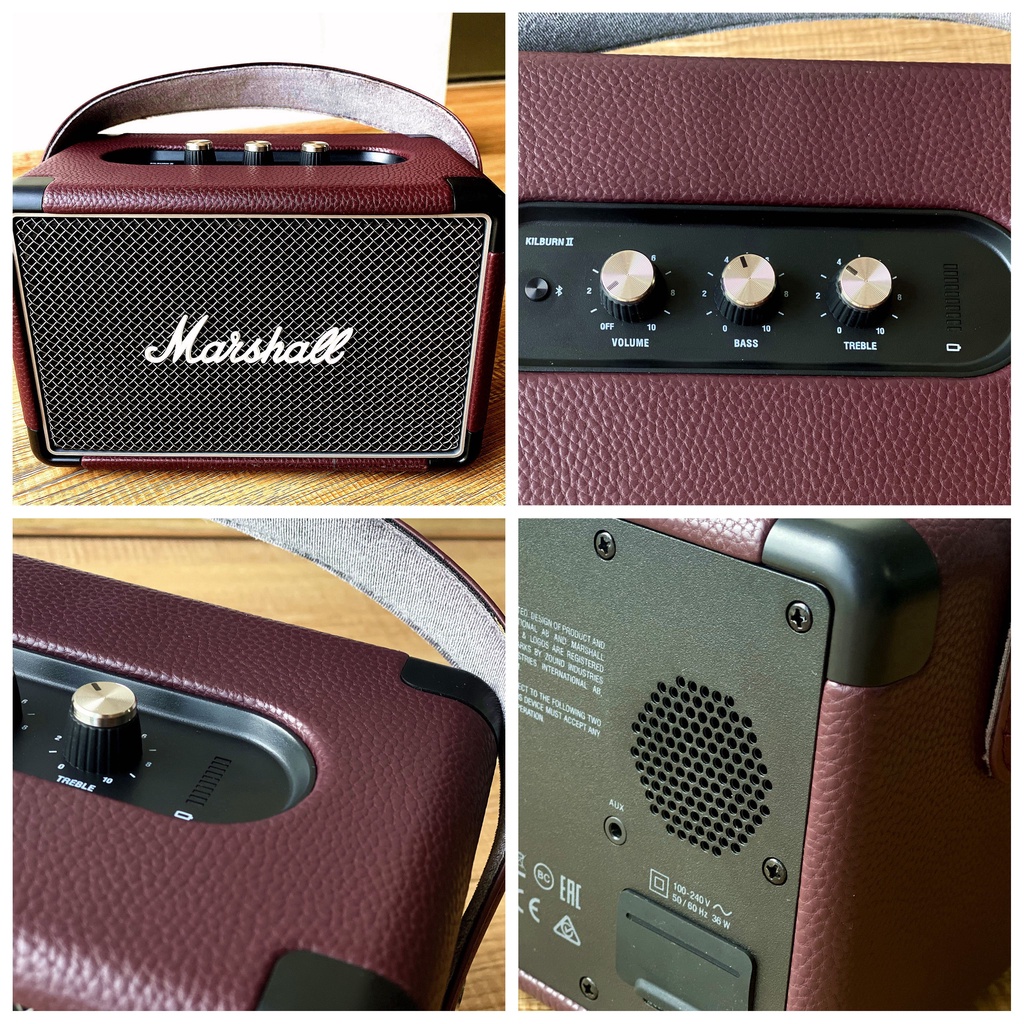 ภาพสินค้าMarshall Kilburn II Black - marshall ลำโพงบลูทูธ มาร์แชล Kilburn II ลำโพง รุ่นที่2 ลำโพงบลูทูธเบสหนัก พก ลำโพงคอมพิวเตอ จากร้าน marshallthailandflagshipstore บน Shopee ภาพที่ 5