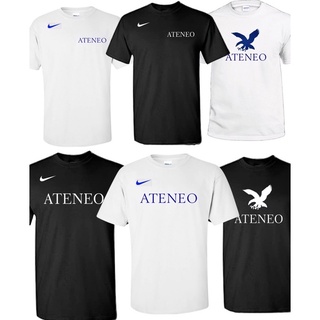 เสื้อคู่วินเทจ Tee Ateneo tshirt ที่มีคุณภาพสูง / ateneo นกอินทรีสีฟ้า T5. เสื้อครอปสายฝอ เสื้อยืด