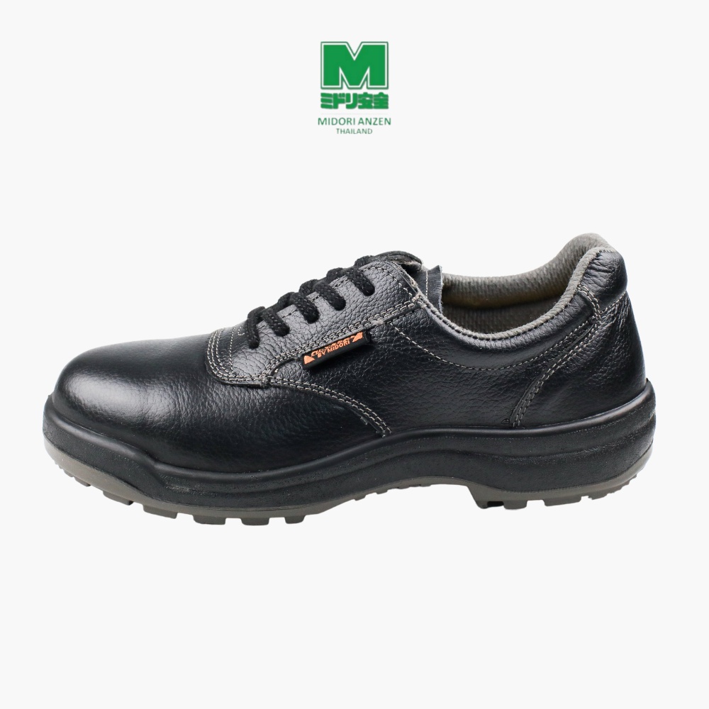 ภาพหน้าปกสินค้าMidori Anzen รองเท้าเซฟตี้ หนังแท้ หัวเหล็ก รุ่น ACF211 / Midori Anzen Safety Shoe Steel toecap ACF211