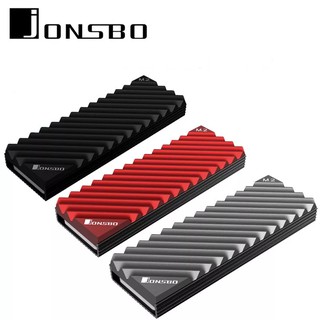 Heat Sink SSD M.2 2280 Jonsbo Grey / Red / Black