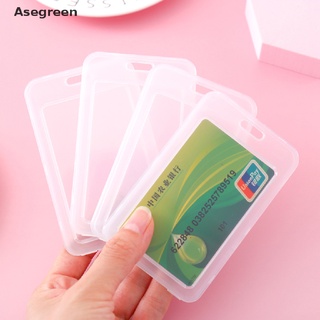 [Asegreen] ปกพลาสติกใส เรียบง่าย สําหรับใส่นามบัตร ธนาคาร 1 ชิ้น