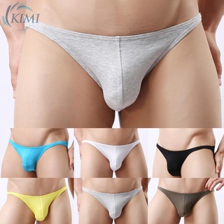 ภาพขนาดย่อของภาพหน้าปกสินค้าKIMI-Briefs Shorts Triangle Underpants Underwear Bikini Breathable Mens Panties จากร้าน kimidress.th บน Shopee ภาพที่ 4