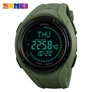 SKMEI Fashion Sport Watch Men Compass 5Bar Waterproof Watches Countdown Alarm Clock Chrono Digital Watch Relogio
