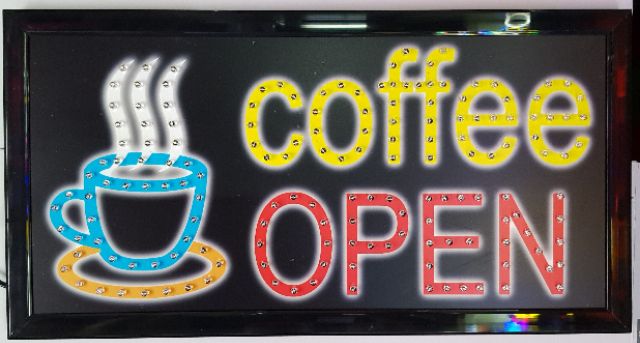 coffee-open-ป้ายไฟ-led-ป้ายร้านกาแฟ-ป้ายร้านน้ำ-ขนาด25x48cm-สกรีนสติกเกอ-กลางวันก็เห็นชัด-ป้ายไฟled-ป้ายร้านอาหาร