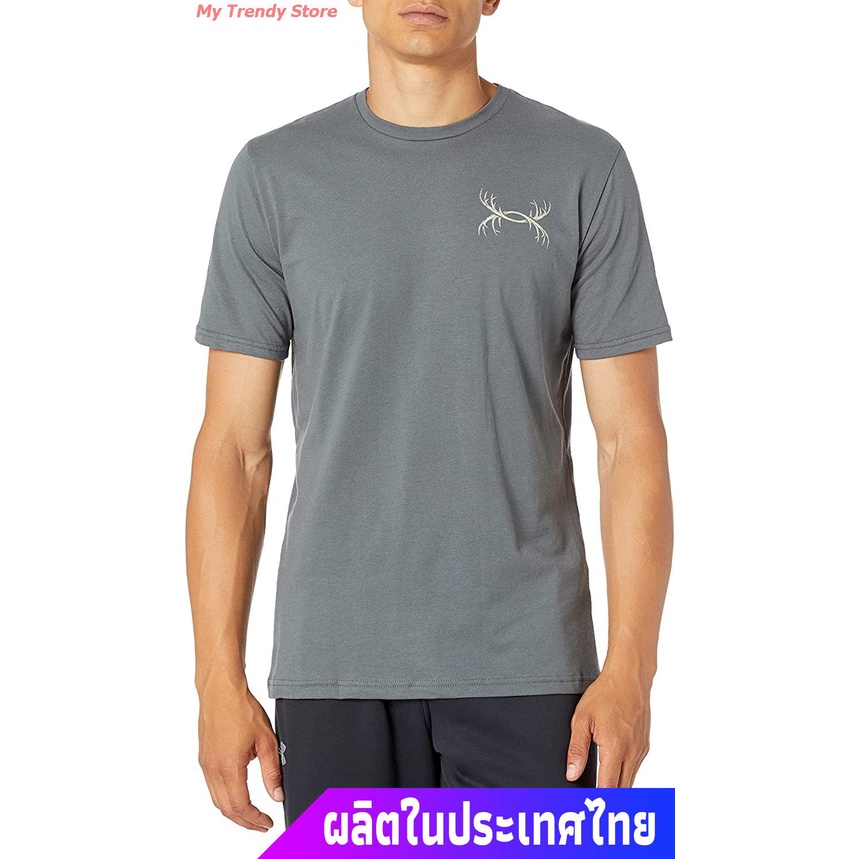 my-trendy-store-under-armour-เสื้อยืดกีฬา-under-armour-mens-aggressive-elk-t-shirt-under-armour-sports-t-shirt