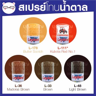 สีสเปรย์ เลย์แลนด์ / Leyland โทนสีน้ำตาล / เฉดสีน้ำตาล (เลแลน/layland)