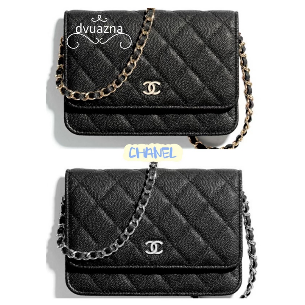 ของแท้-chanel-woc-wallet-mini-chain-shoulder-bag