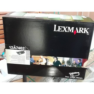 Original Lexmark 12A7462 (21K) หมึกแท้ Toner T630 / T632 / T632n / T634  พิมพ์ 21,000 แผ่น