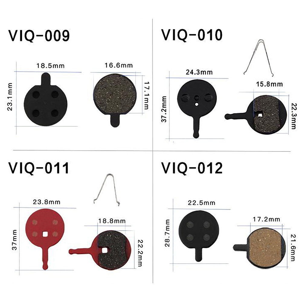 แผ่นผ้าเบรคจักรยาน-1-คู่สําหรับ-bike-resin-disk