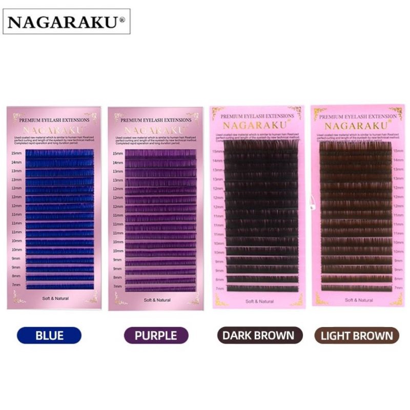 nakarakuขนตาสีแฟนตาซี