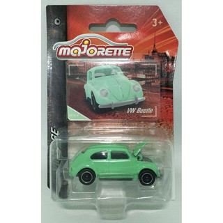 รถเหล็ก Majorette VW BEETLE สีเขียวมิ้น