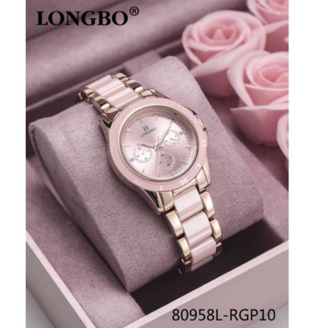 ภาพหน้าปกสินค้าใหม่ล่าสุด นาฬิกา Longbo รุ่น 80958L % พร้อมกล่อง มีประกัน