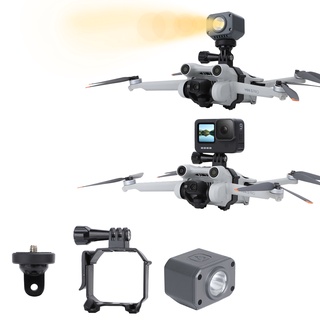 อะแดปเตอร์เมาท์ขาตั้งกล้อง ไฟฉาย Led สําหรับ DJI Mini 3 Pro Gopro