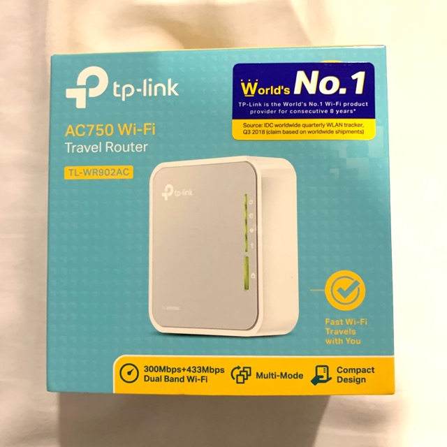 TP-LINK TL-WR902AC AC750 Wireless Travel Router | Shopee Thailand