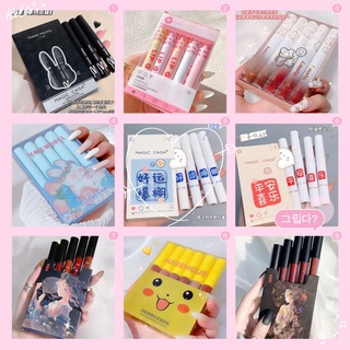 สินค้า ลิปสติก (กล่องนึงได้ 5 แท่ง)สีสวย ติดทน ลิปสติกแท้แบรน5 สี