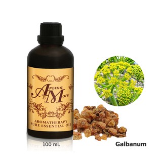 Aroma&amp;More Galbanum Essential Oil 100% / น้ำมันหอมระเหยกัลบานัม 100% Turkey 100ML