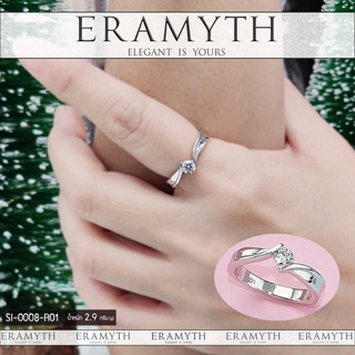 Eramyth Jewelry แหวน เงินแท้ SI-0008-R01 งานฝังเพชรสวิลCZ สินค้ามาตรฐานส่งออก(สินค้าพร้อมส่ง)