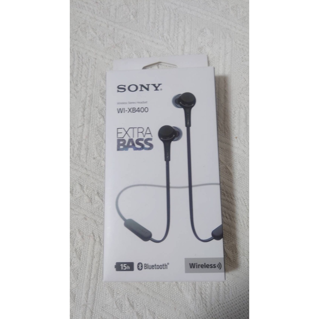Sony หูฟังอินเอียร์ไร้สาย WI-XB400 EXTRA BASS™ (ของแท้ / ถูกที่สุด ...