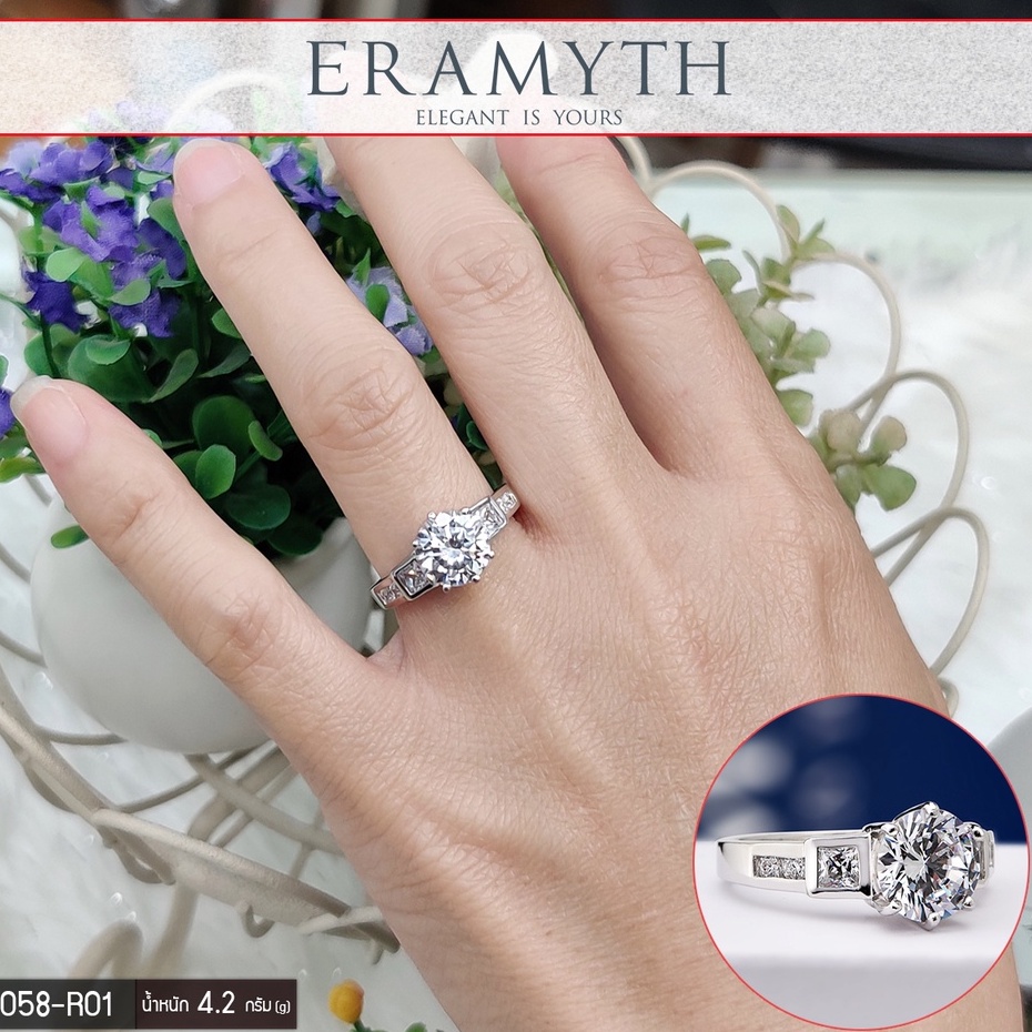 eramyth-jewelry-แหวน-เงินแท้-si-0058-r01-งานฝังเพชรสวิลcz-สินค้ามาตรฐานส่งออก-สินค้าพร้อมส่งในไทย