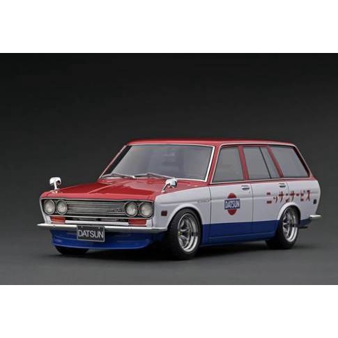 Ignition Model : IG2221 1/18 Datsun Bluebird (510) Wagon Red