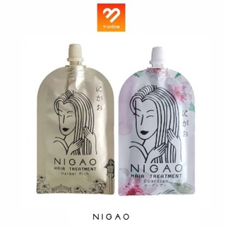 #ซอง Nigao Hair Treatment มี 2 สูตร Herbal Rich / Guardian นิกาโอะ แฮร์ ทรีทเม้นท์ 30 มล. ทรีทเม้นท์ผม บำรุงผม ผมเสีย