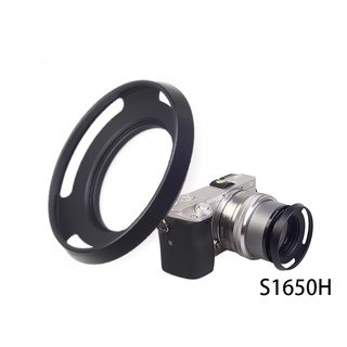 Bizoe S1650H เลนส์ฮู้ดกล้อง สําหรับ Sony 16-50 มม. NEX 5C 3N 5T 5R A5100 A6000 A6300 A6600 A6500 A6400 A7M2 S2 R2 A7M3 A9