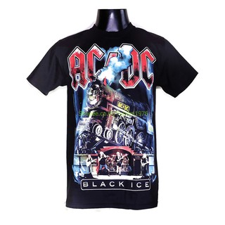 เสื้อยืดผ้าฝ้ายพรีเมี่ยมเสื้อวง Ac/Dc เสื้อยืดแฟชั่นวงดนตรี เสื้อวินเทจ acdc เอซี/ดีซี ADC1269