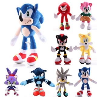 สินค้า (พร้อมส่ง) ตุ๊กตาเม่นโซนิค Sonic the Hedgehog Plush Doll Shadow Pink ขนาด 45 ซม. - 20 ซม.