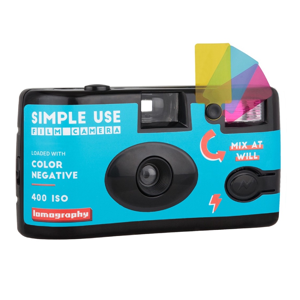 ภาพหน้าปกสินค้าLomography กล้องพร้อมใช้ Simple Use รุ่นฟิล์มสี ISO400 จากร้าน b2s_officialshop บน Shopee