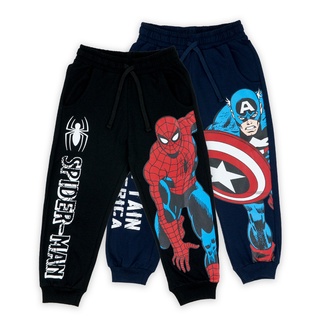 Marvel Boy Pants Spider-man captain america - กางเกงขายาวเด็กมาร์เวล พิมพ์ลายสไปเดอร์แมน ลายกัปตันอเมริกา สินค้าลิขสิทธ์แท้100% characters studio
