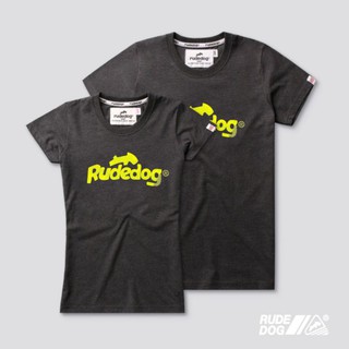 Rudedog เสื้อยืด รุ่น Logo21 สีท็อปดำ (ราคาต่อตัว)