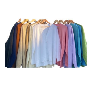 เสื้อ Cardigan (คาร์ดิแกนไหมพรม มีไซส์ใหญ่และปกติ)  ‼️พร้อมส่ง!!
