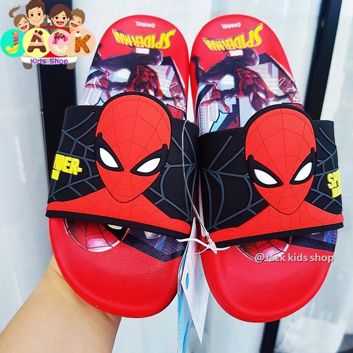รองเท้าแตะเด็ก-kenta-ลาย-spider-man-sd838-size-25-30