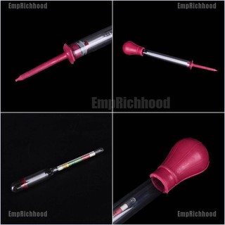 Emprichhood 1. ไฮโดรมิเตอร์ ทดสอบกรด 1-1.3 สี