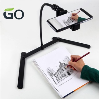 Adjustable Tripod with Cellphone Holder, Overhead Phone Mount