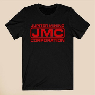 คอลูกเรือเสื้อยืด พิมพ์ลายโลโก้ Jmc Jupiter สีดํา สําหรับผู้ชายS-5XL