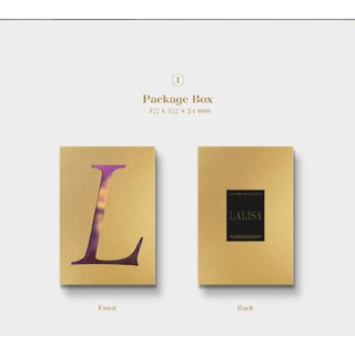 ภาพหน้าปกสินค้าอัลบั้มลิซ่า ฟรีการ์ดสุ่ม ของใหม่ ALBUM LALISA [GOLD VER.]อัลบั้มลิซ่า ที่เกี่ยวข้อง