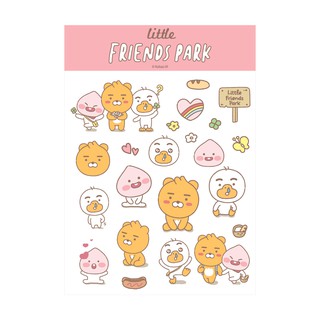 ภาพขนาดย่อของภาพหน้าปกสินค้าKAKAO FRIENDS StickerA6 KK927 จากร้าน dilokstationery บน Shopee