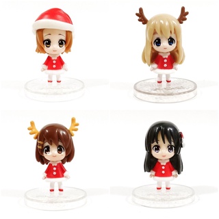 🇯🇵 โมเดล ฟิกเกอร์ K-On! เค-อง! ก๊วนดนตรีแป๋วแหวว งานชุดคริสต์มาส Model Figure K-On! Doll Christmas Edition ของแท้ญี่ปุ่น