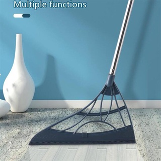 Multipurpose Wet and Dry Magic Splicing Broom/ Indoor Sweeper Cleaning Mop/ Household Remove Hair Cleaning Rubber Broom