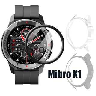 สินค้า Xiaomi Mibro X1 ตัวป้องกันหน้าจอ 20D เคส ฝาครอบสมาร์ทวอทช์ ขอบโค้ง นิ่ม HD ฟิล์ม อุปกรณ์เสริม