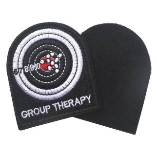 The Target Shooting Tactical US Made Group Therapy patch Combat Army  Hook/loop Patch badge